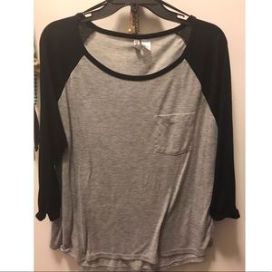 Forever 21 Baseball Style Top